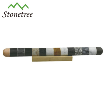 Colorful Marble Stone Dough Rolling Pin